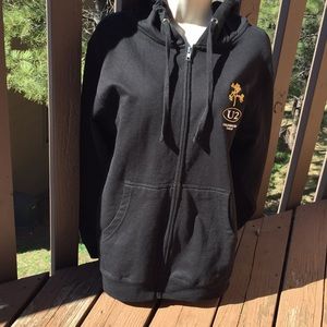 U2 Concert Joshua Tree 17’ Hoodie Zip Up Sweater S